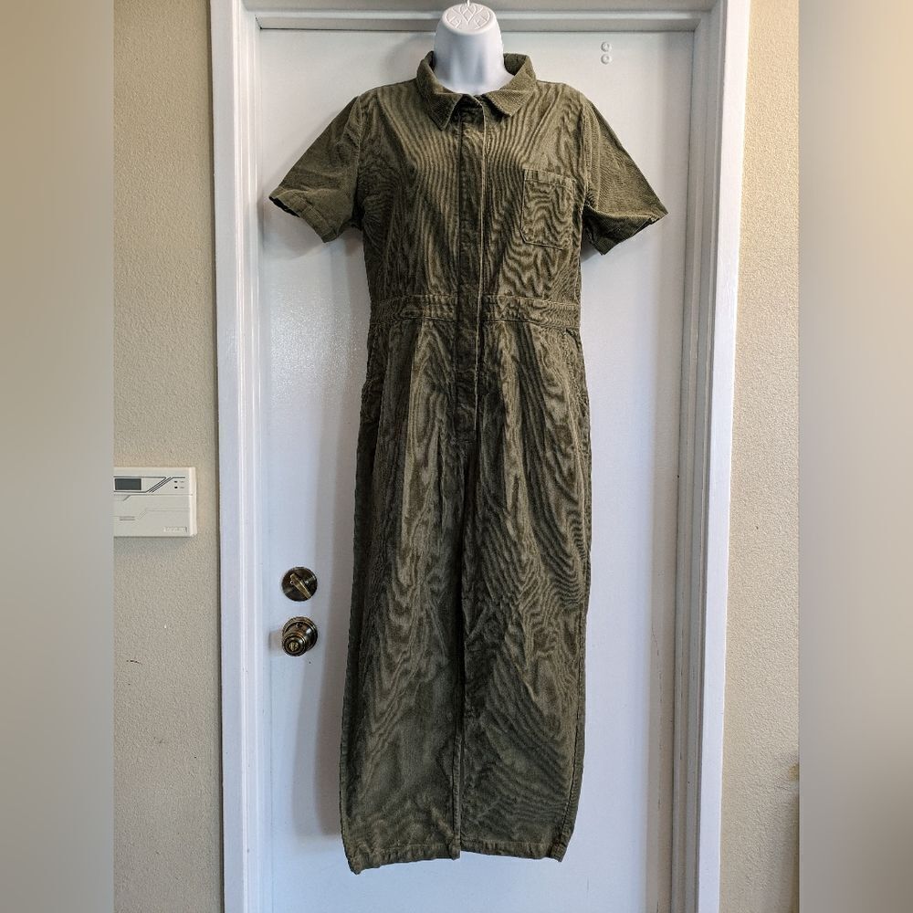 Very J corduroy utility jumpsuit